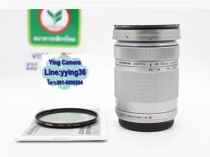 ขาย Lens Olympus 40-150mm(สีเงิน) สภาพสวย พร้อมฟิลเตอร์ อดีตประกันศูนย์   อุปกรณ์ที่จะได้รับ 1.Lens Olympus 40-150mm 2.ฝาปิดเลนส์ หน้า-หลัง 3.ฟิลเตอร์ 4.คู